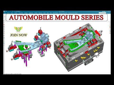 AUTOMOBILE DOOR COVER MOULD DESIGN TUTORIAL (DEMO LECTURE 2)